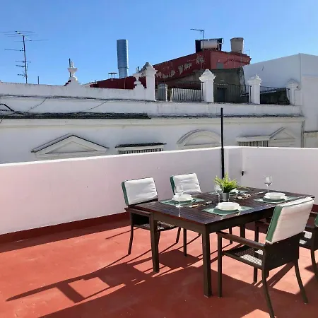 公寓 Gatu Premium La Casa Del Arco Con Wifi, Aire Acc, Terraza ,
