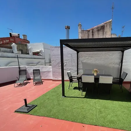 公寓 Gatu Premium La Casa Del Arco Con Wifi, Aire Acc, Terraza ,